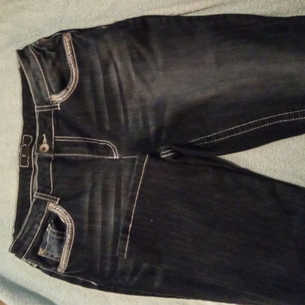 Cato embroidered jeans